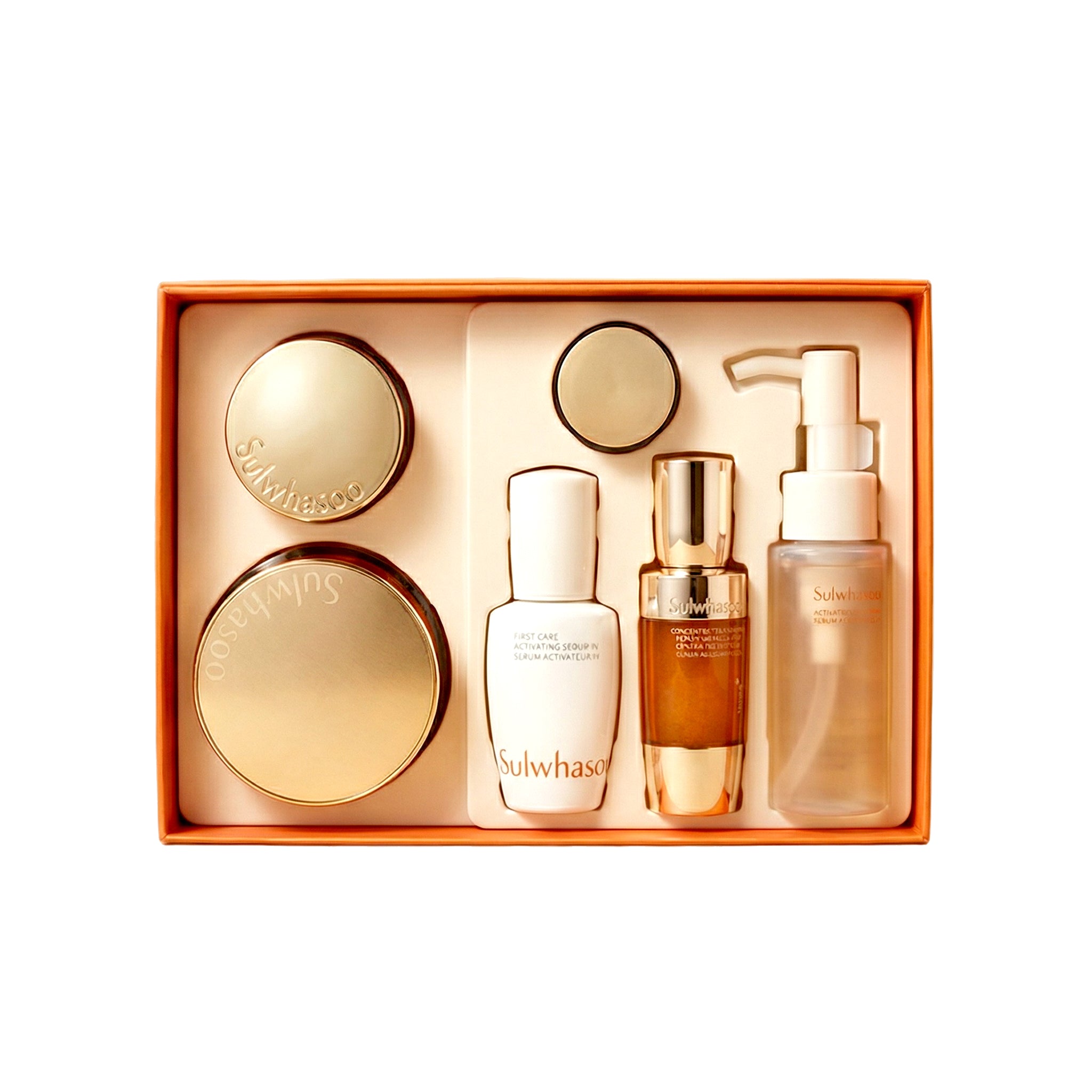 Sulwhasoo Concetrated Ginseng Rejuvenating Cream Perfecting Rich Set (6 Items)