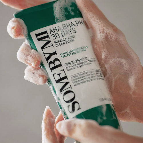 SOME BY MI AHA BHA PHA 30 Days Miracle Acne Clear Foam 100ml
