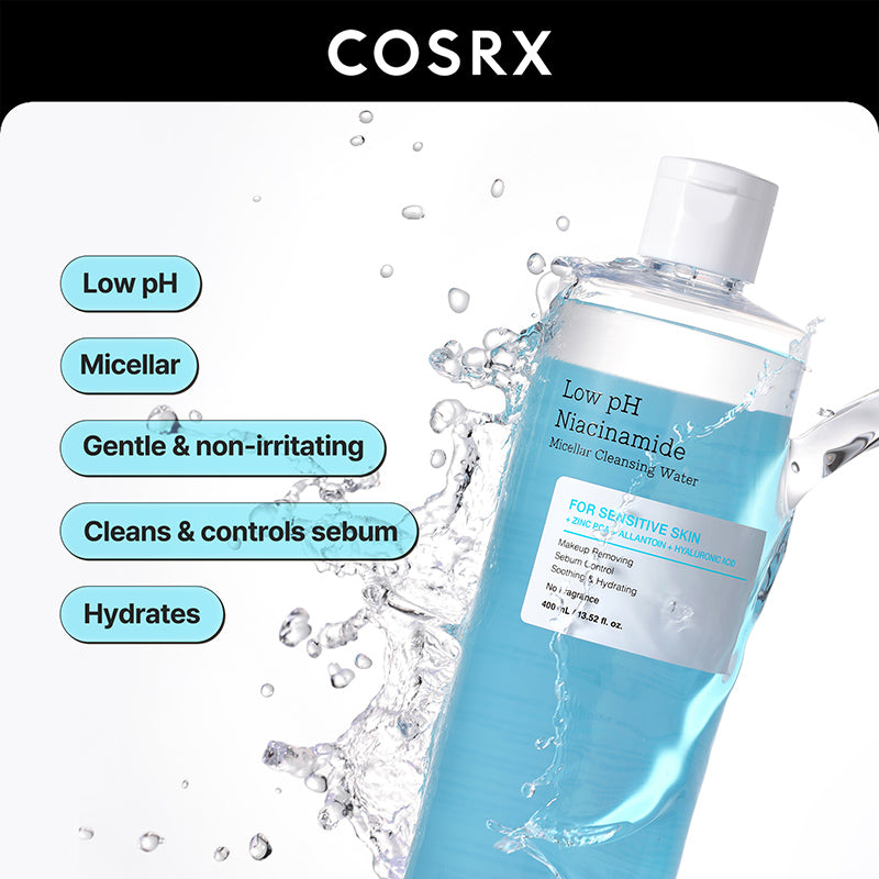 COSRX Low pH Niacinamide Micellar Cleansing Water 400ml