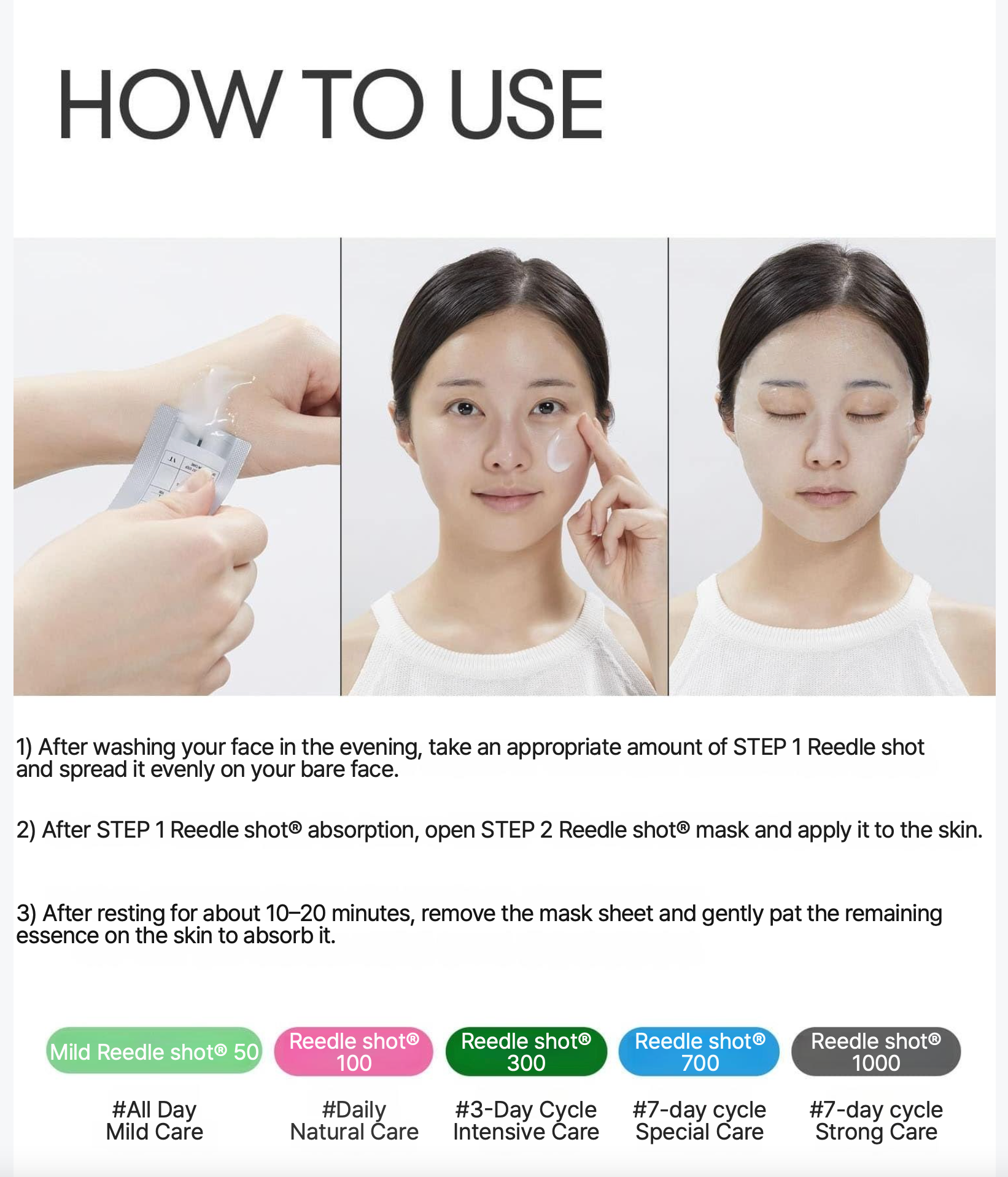 (EVENT) VT Mild Reedle Shot 50 2 Step Mask 2+1