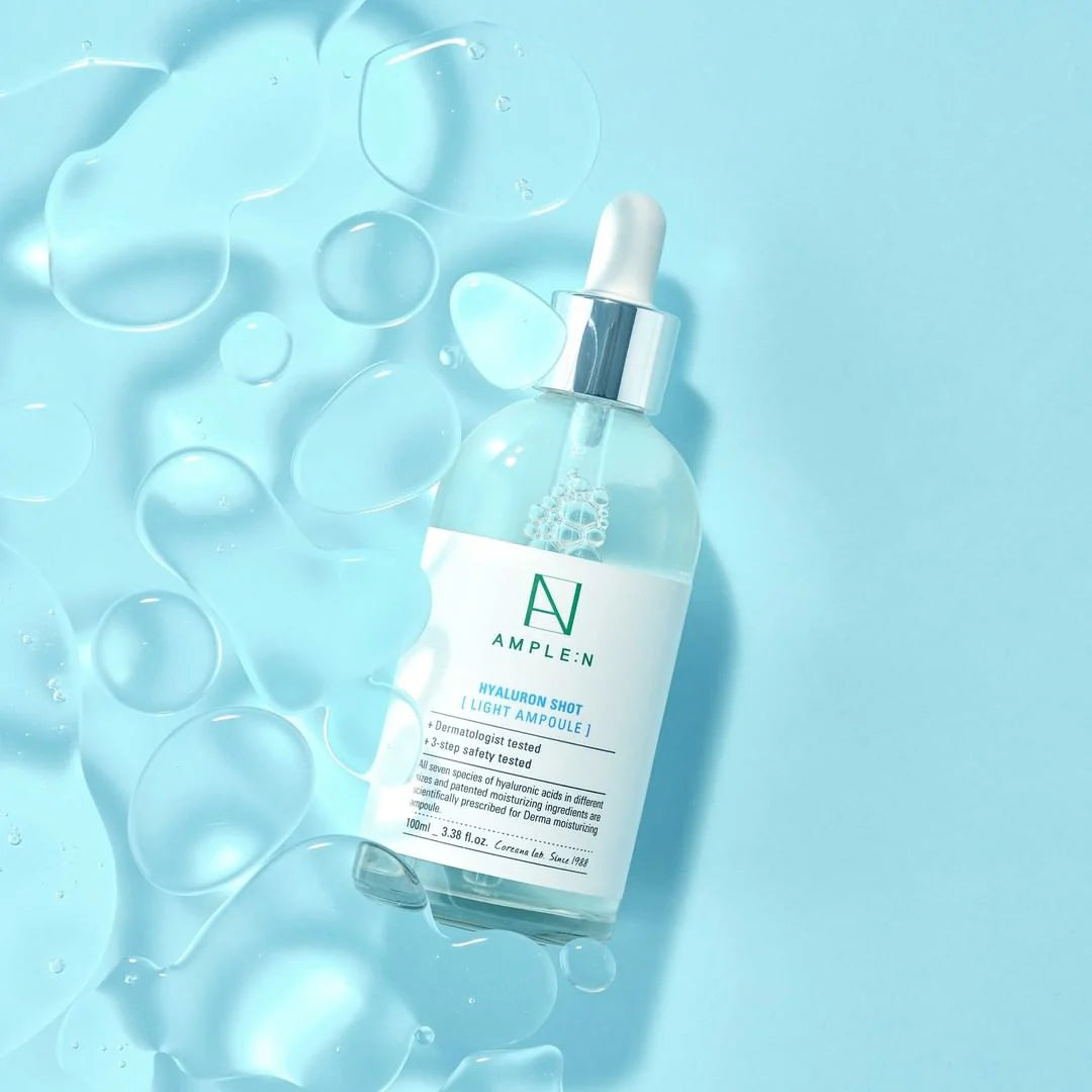Coreana Ample:N Hyaluron Shot Light Ampoule 100ml