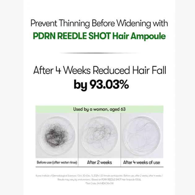 VT PDRN Reedle Shot Hair Ampoule 300dL 15ml