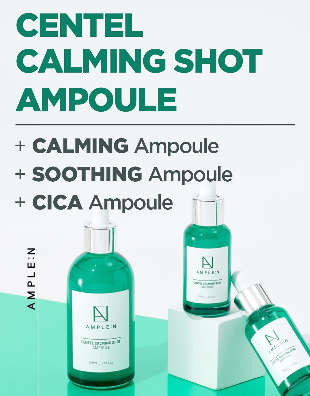 Coreana Ample:N Centel Calming Shot Ampoule 100ml