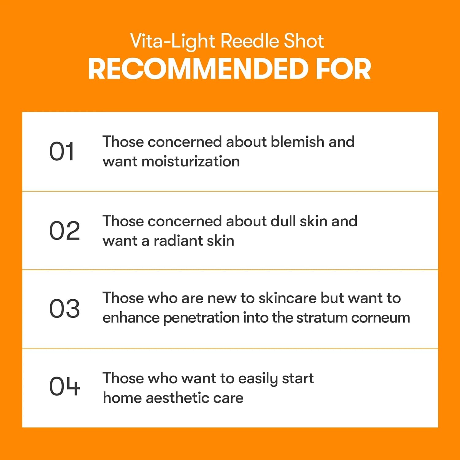 VT Vita Light Reedle Shot 100 Stick Pouch 2ml x 10EA