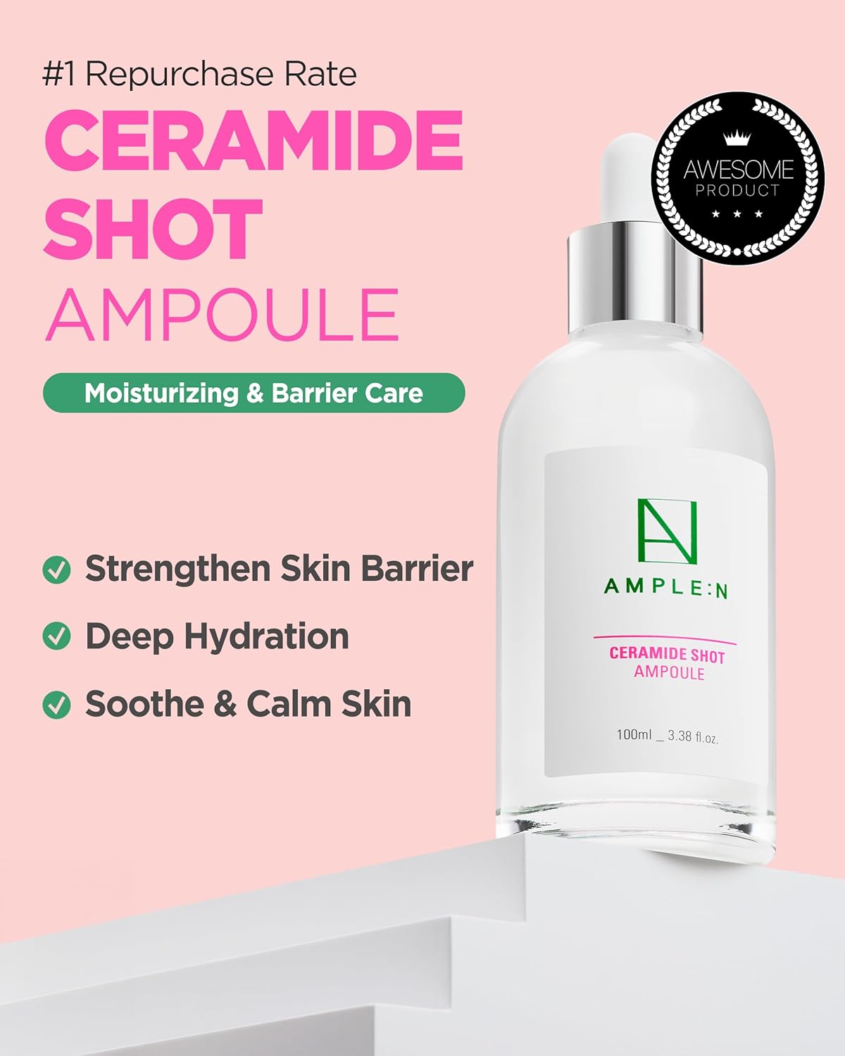 Coreana Ample:N Ceramide Shot Ampoule 100ml