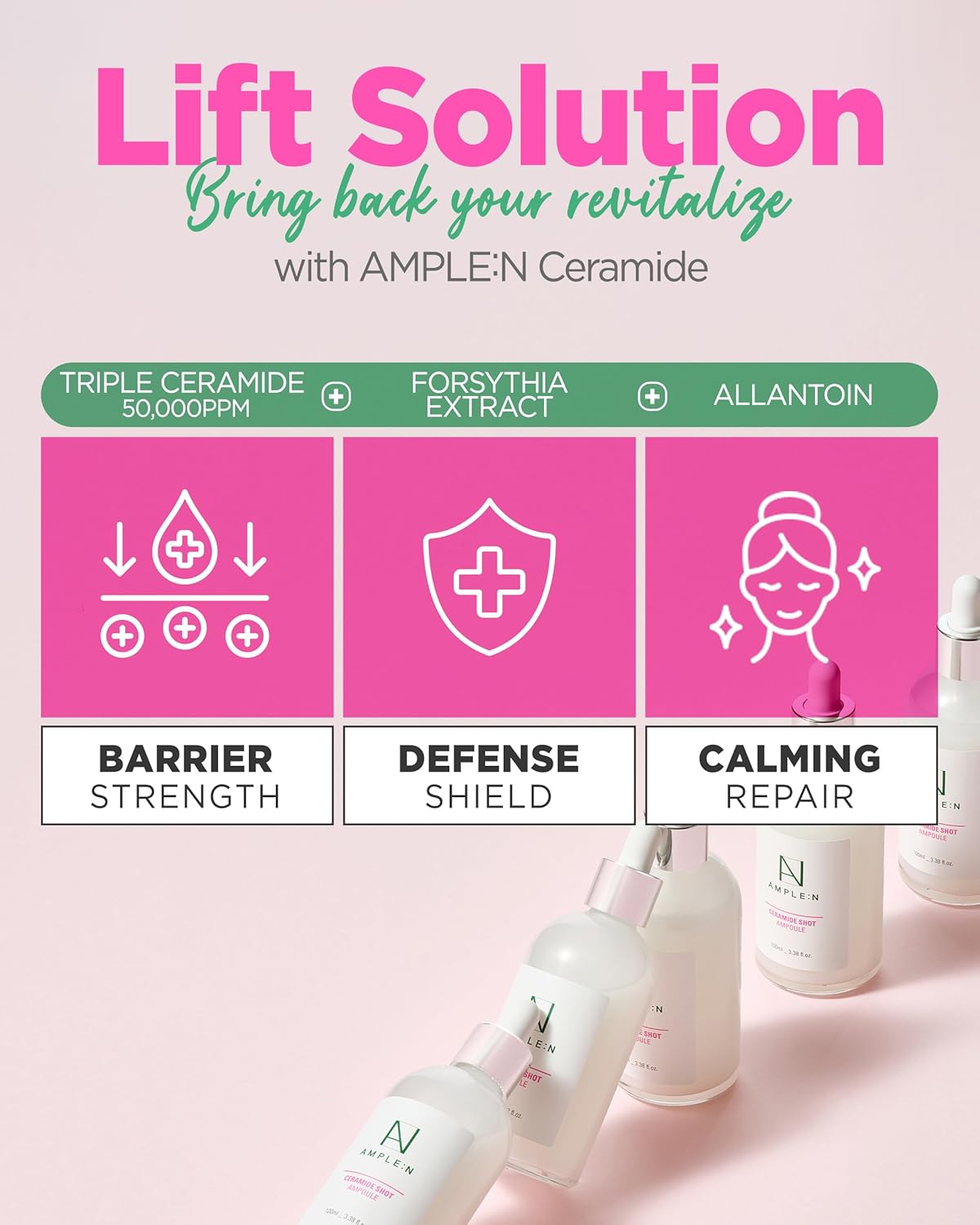 Coreana Ample:N Ceramide Shot Ampoule 100ml