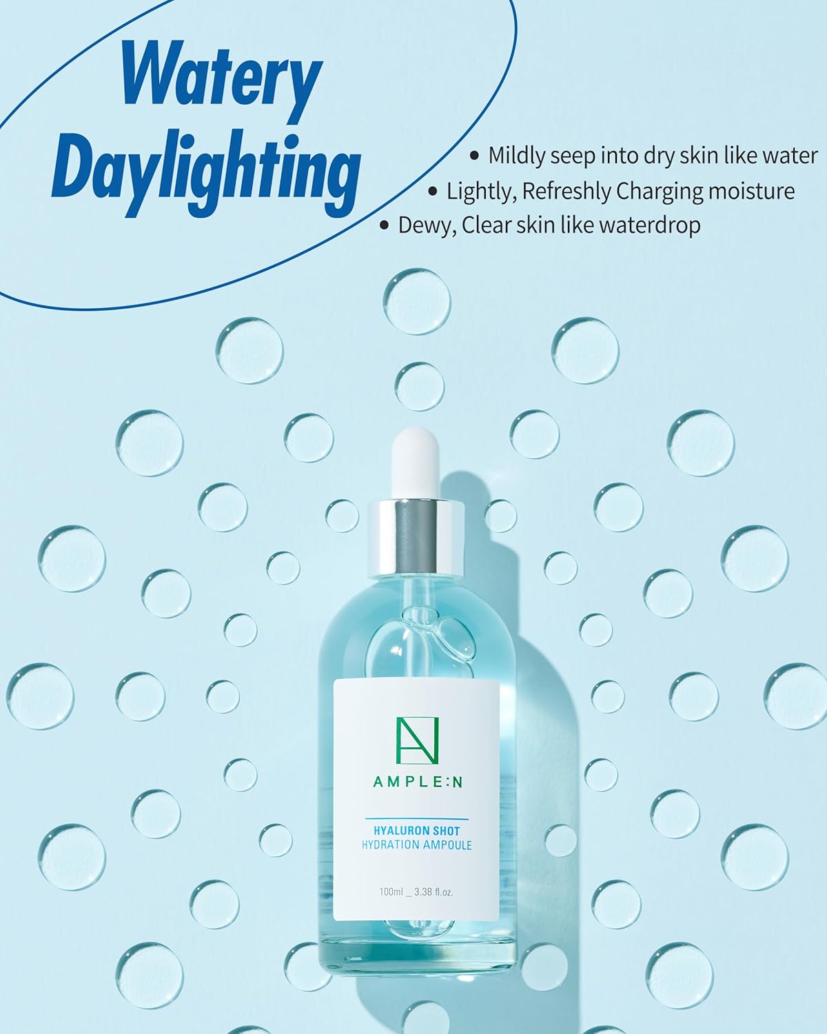 Coreana Ample:N Hyaluron Shot Ampoule 100ml