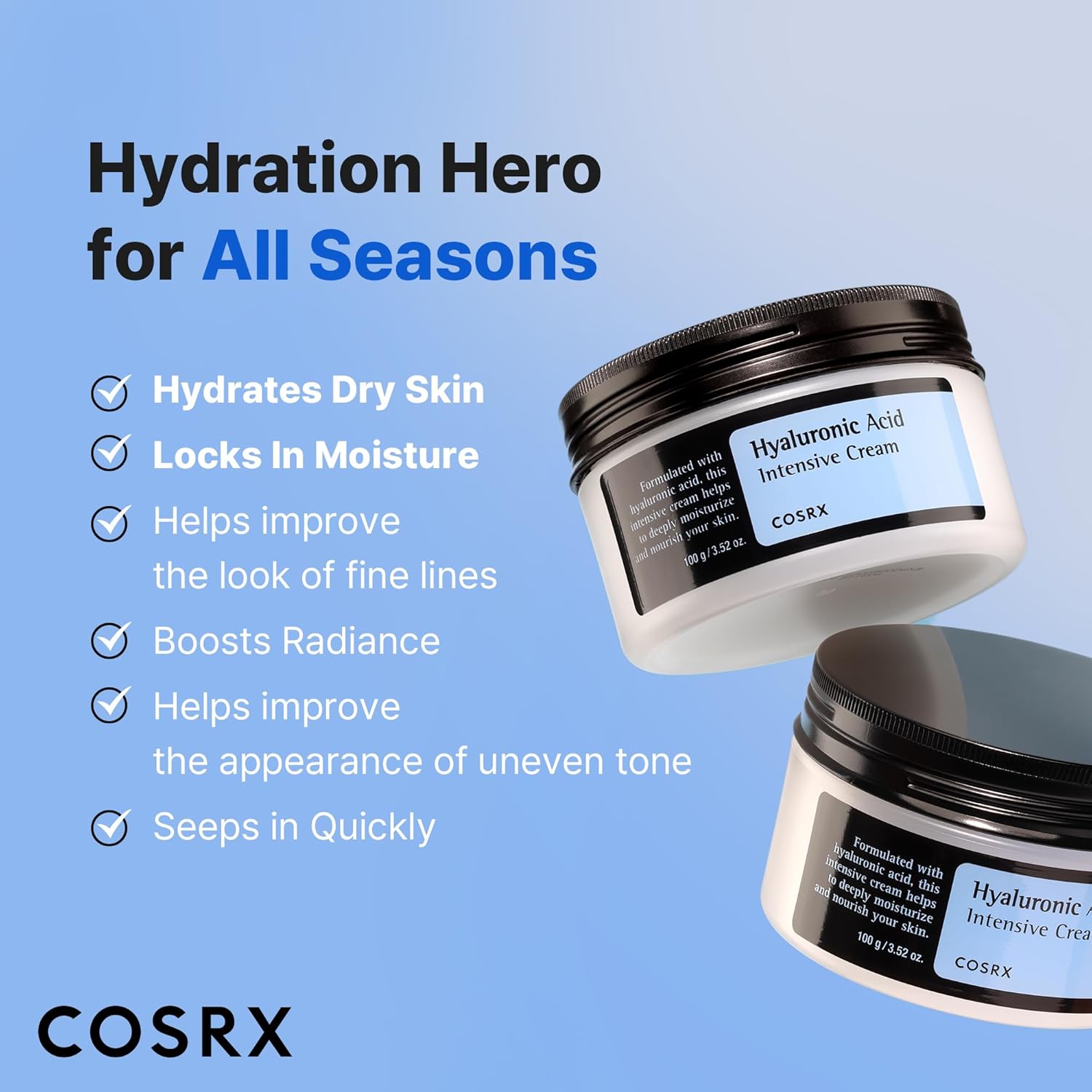 COSRX Hyaluronic Acid Intensive Cream 100ml