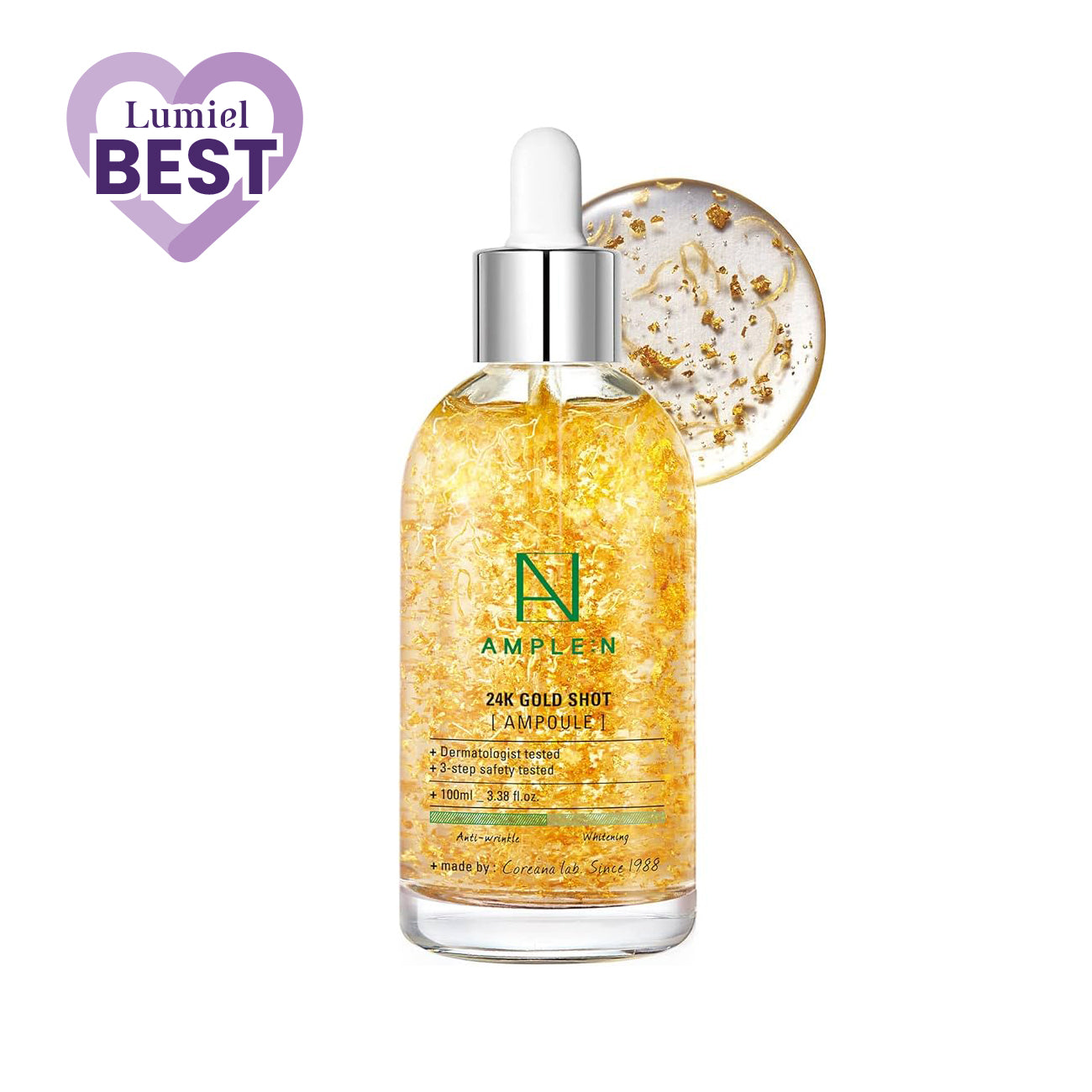 Coreana Ample:N 24K GOLD Shot Ampoule 100ml