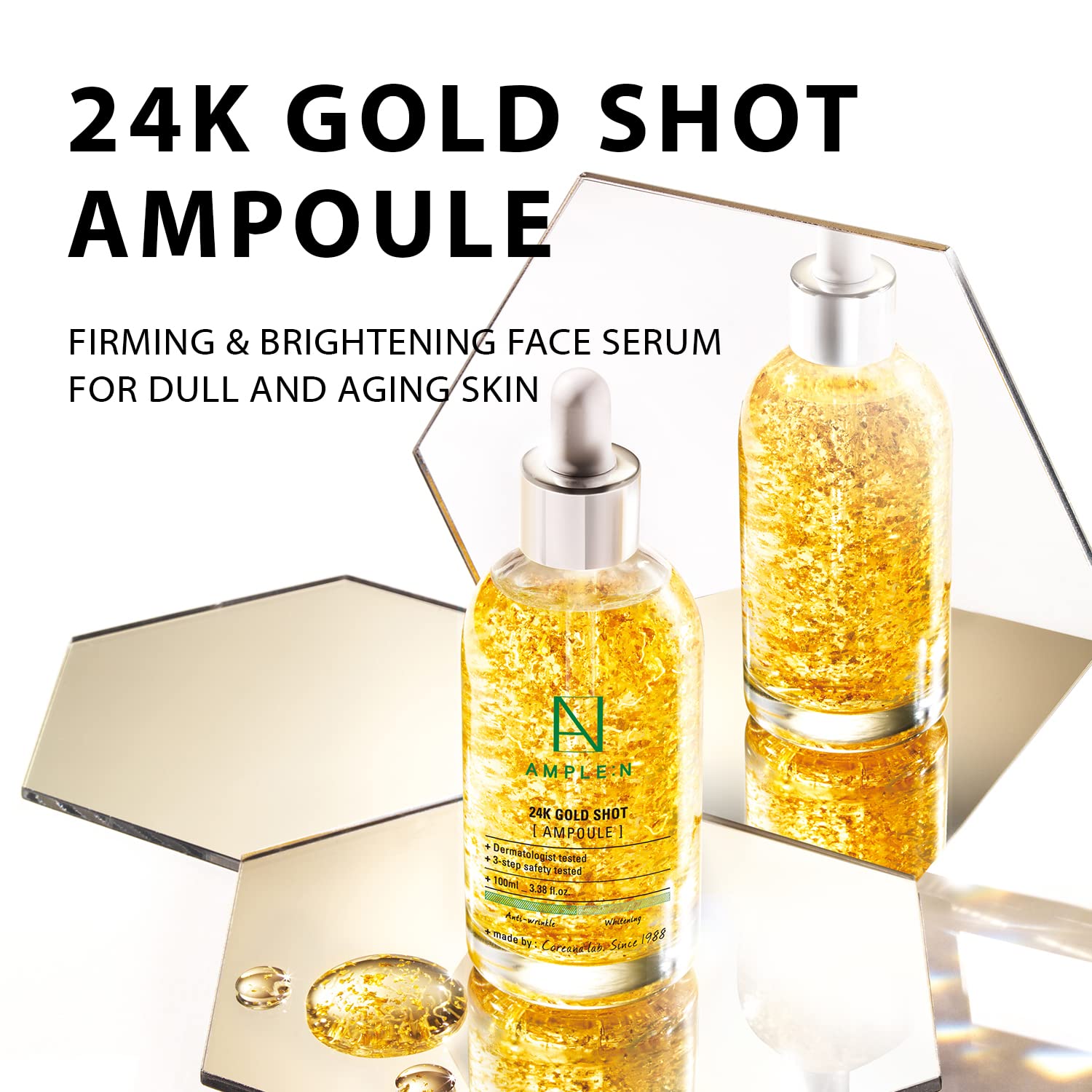 Coreana Ample:N 24K GOLD Shot Ampoule 100ml