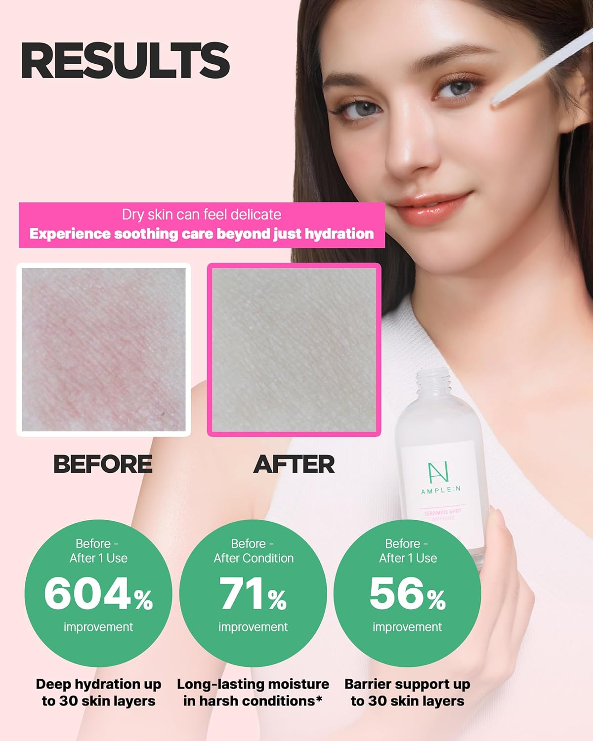 Coreana Ample:N Ceramide Shot Ampoule 100ml