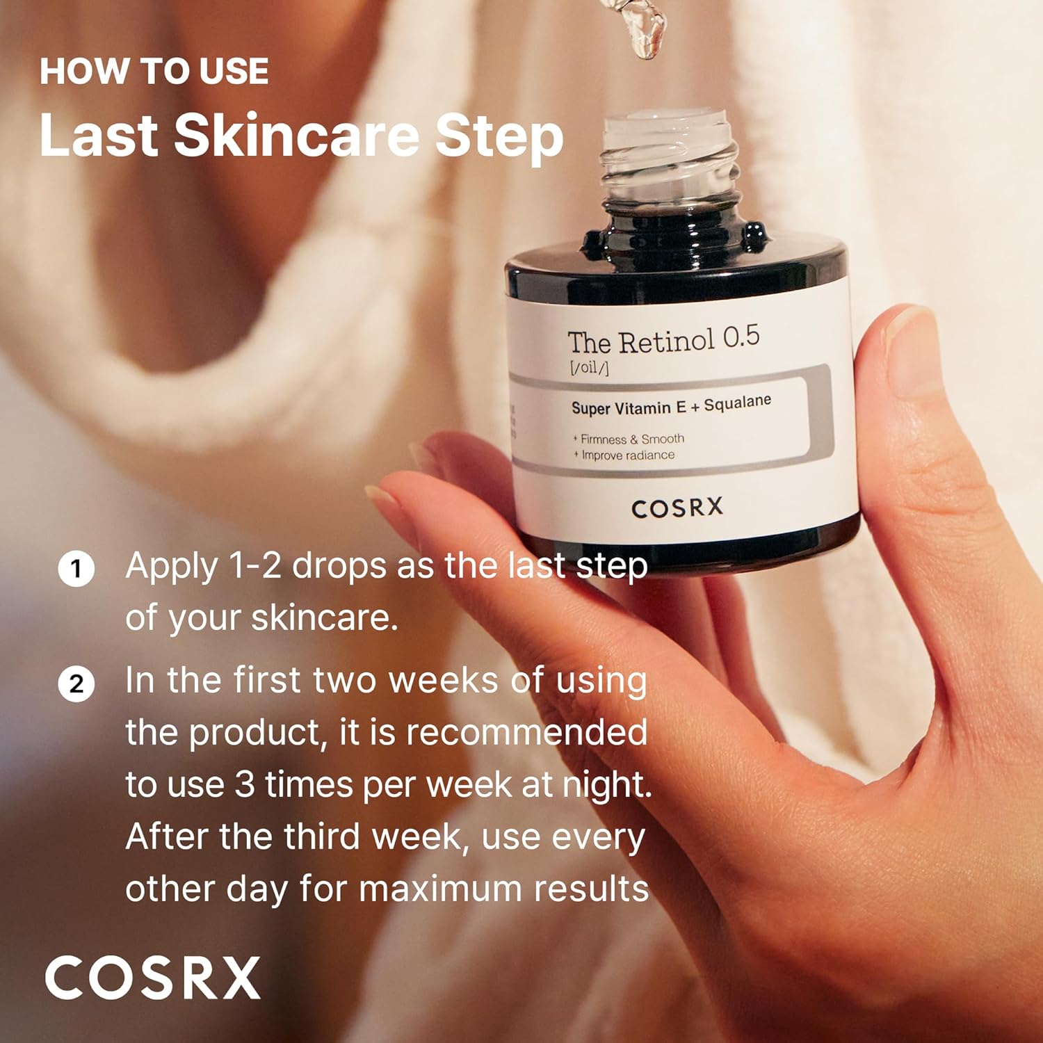 COSRX The Retinol 0.5 Oil 20ml