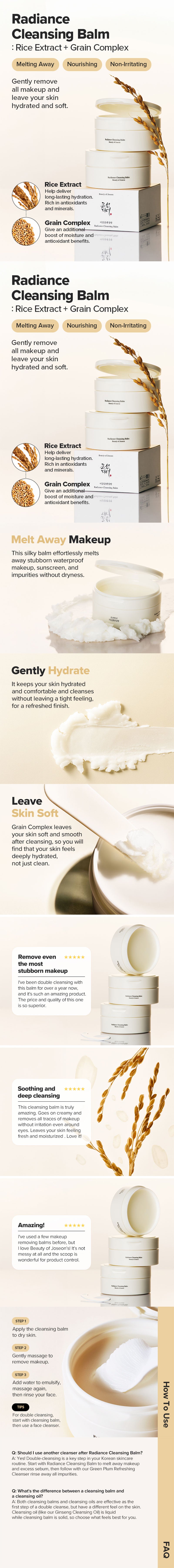 Beauty Of Joseon Radiance Cleansing Balm 100ml