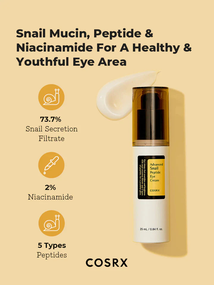 COSRX Advanced Snail Peptide Eye Cream 25ml kbeauty