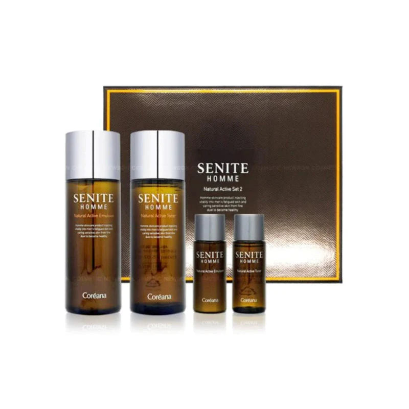 Coreana SENITE Men’s Active Skin Care Set