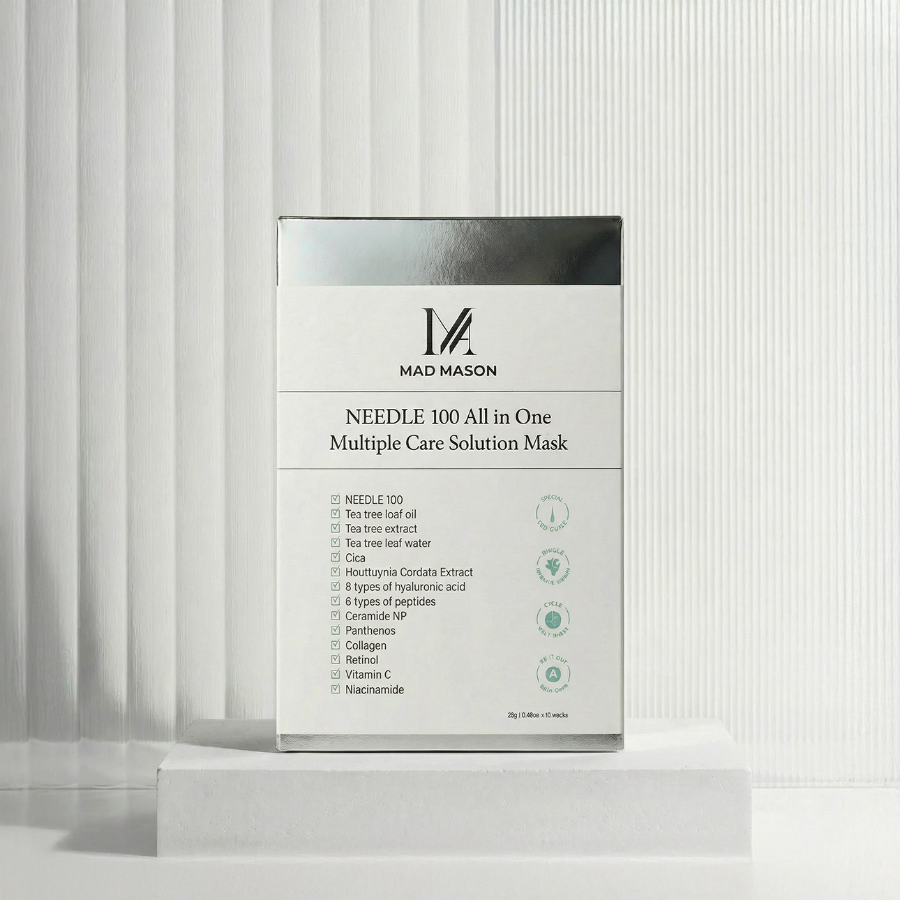 (EVENT) MadMason Needle 100 All-in-One Multiple Care Mask Pack  2+1