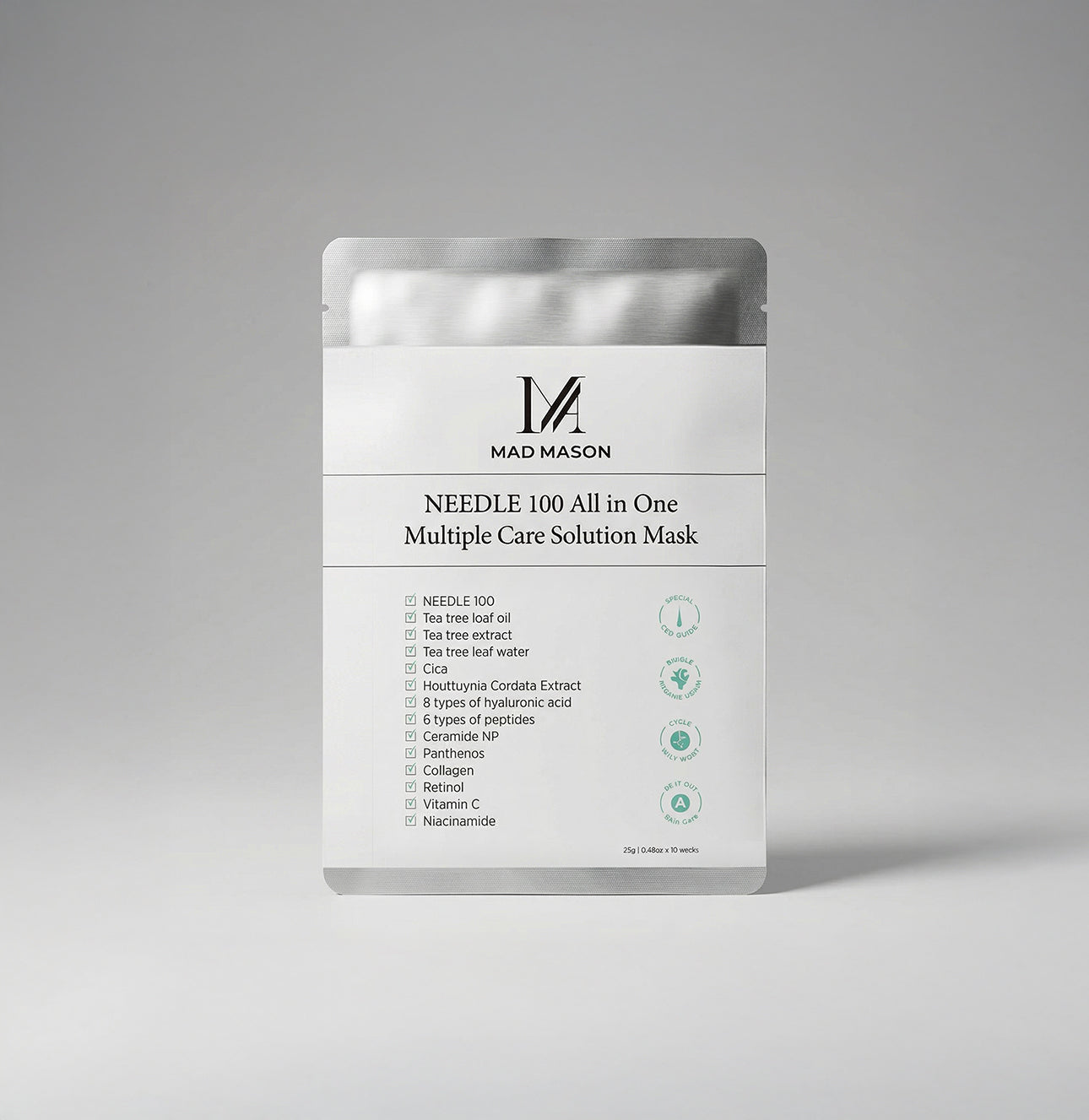 (EVENT) MadMason Needle 100 All-in-One Multiple Care Mask Pack  2+1