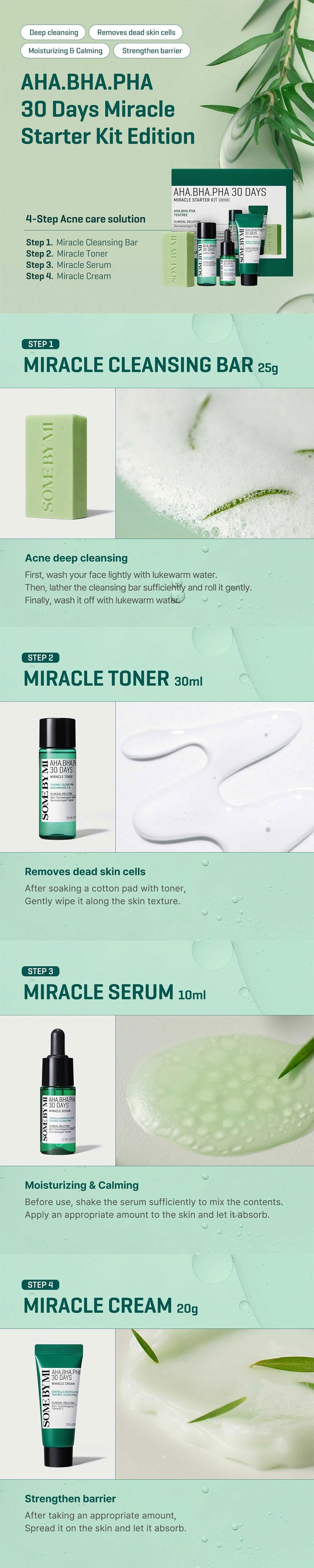 SOME BY MI AHA BHA PHA 30 Days Miracle Starter Kit Edition