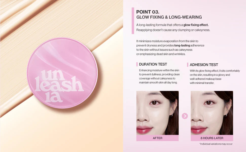 Unleashia Don't Touch Glass Pink Cushion 15g