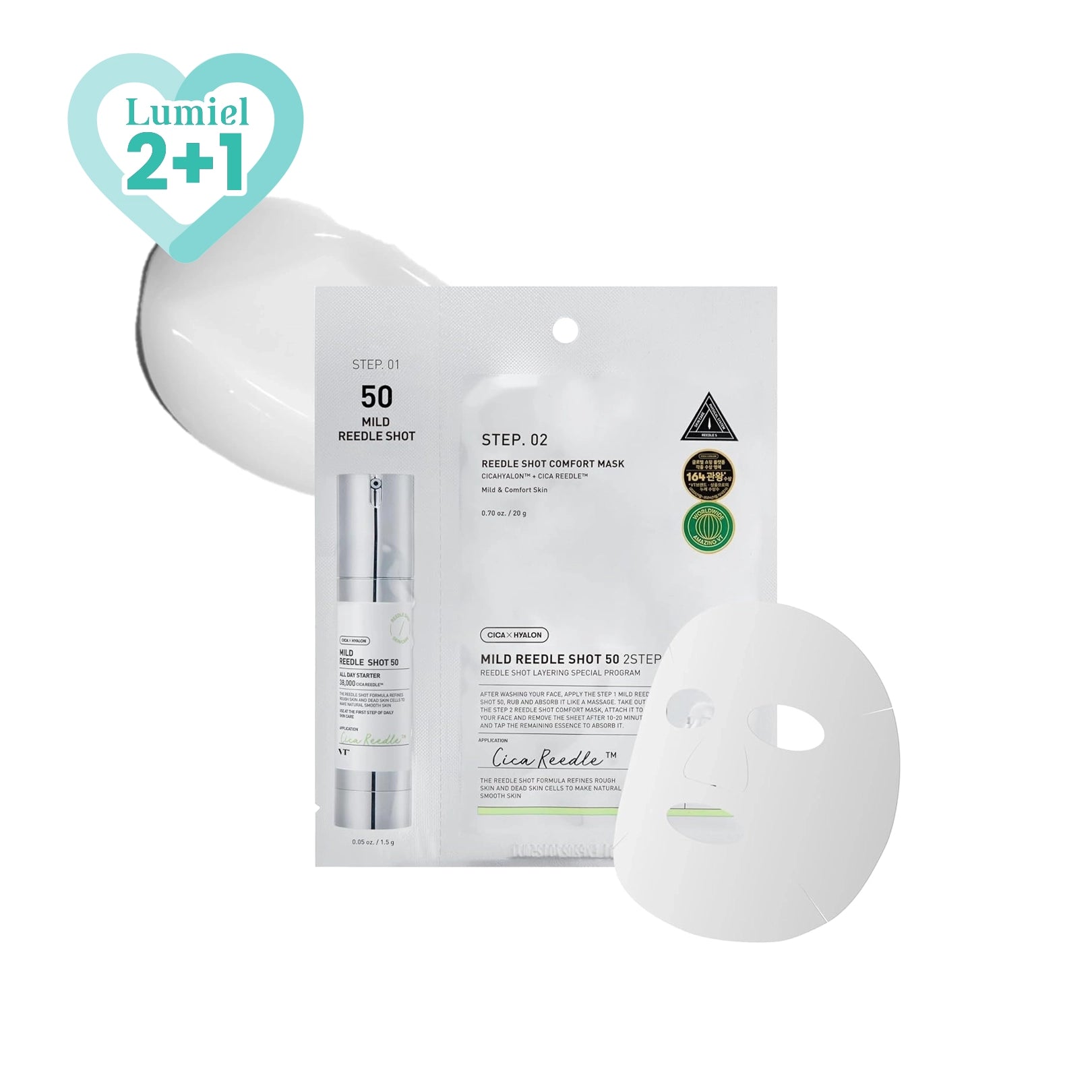 (EVENT) VT Mild Reedle Shot 50 2 Step Mask 2+1