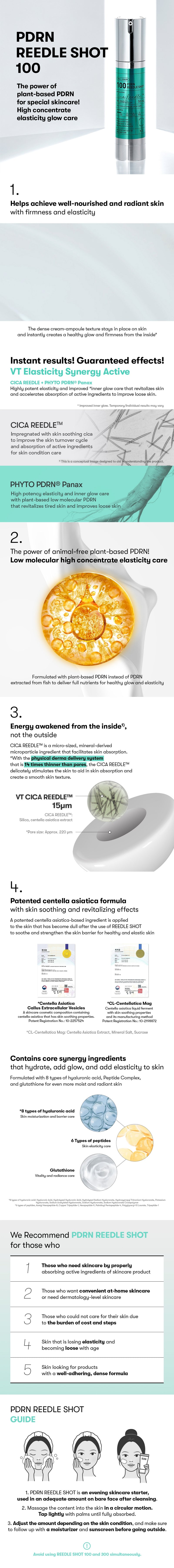 VT PDRN Reedle Shot 100 50ml