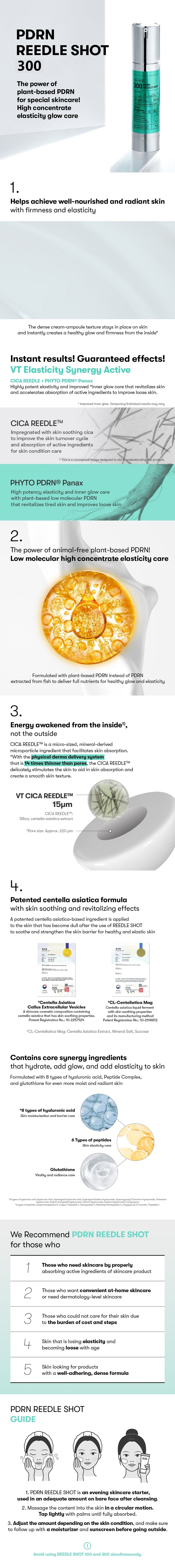 VT PDRN Reedle Shot 300 50ml