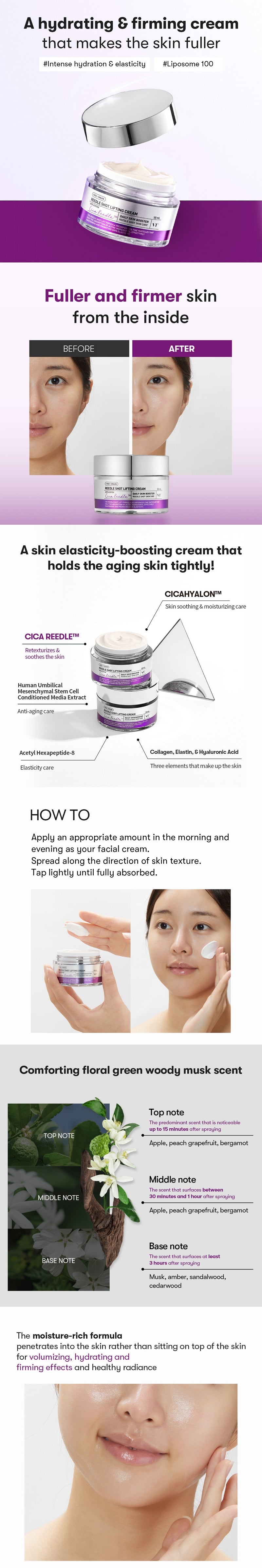 VT Reedle Shot Lifting Cream 50ml