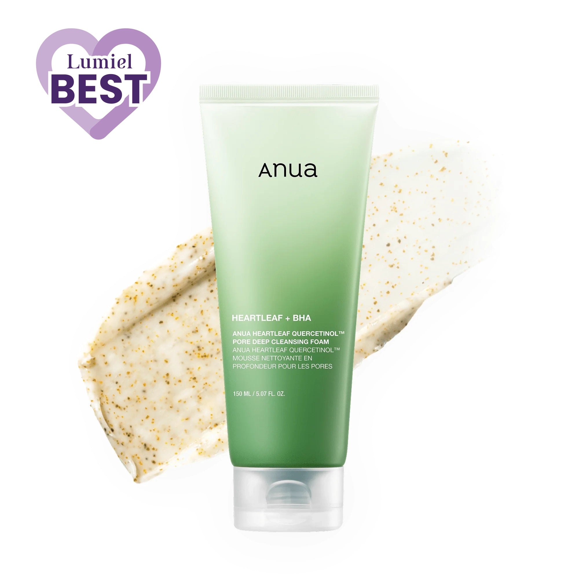ANUA Heartleaf Quercetinol Pore Deep Cleansing Foam 150ml
