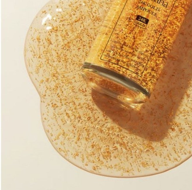 Coreana 24K Gold Ampoule 100ml Anti-Aging Brightening Korean Skincare Serum