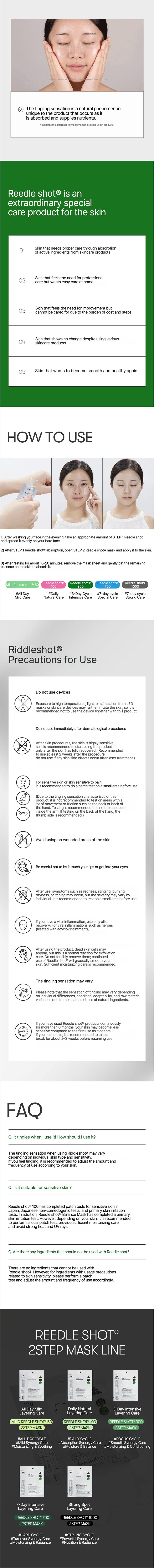 VT Reedle Shot 300 2 Step Mask